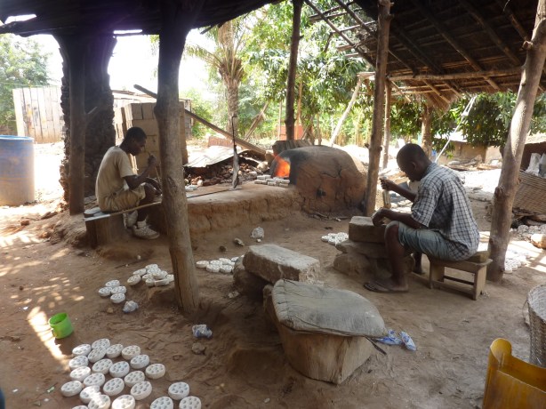 The fascinating centuries old family tradition of bead making (Somanya, Ghana)